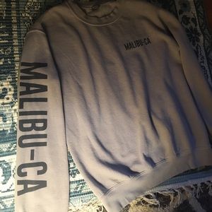 Malibu CA crew neck